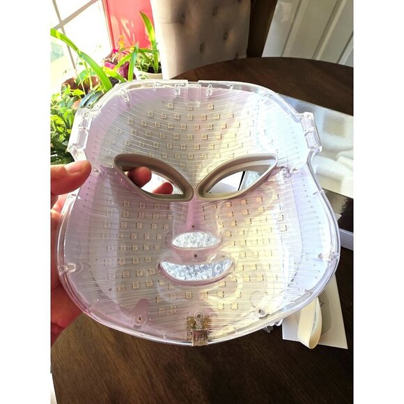 NORLANYA 3 Colors Photon LED Mask Skin Care Treatment for Pimples, Wrinkle, Blem - Picture 11 of 13